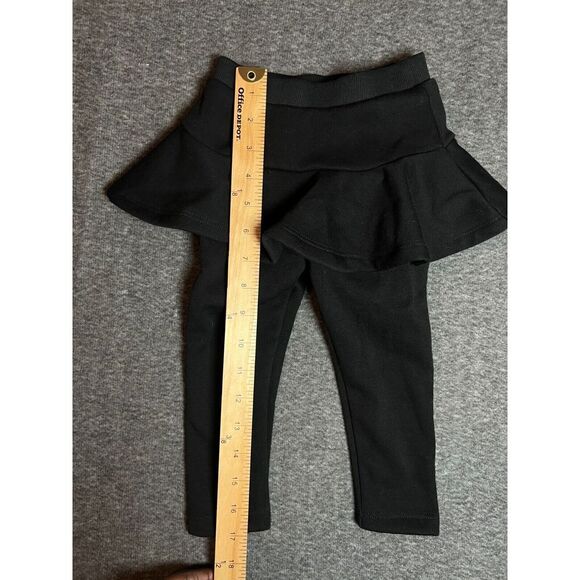 Alex + Nova Black Sabrina Plush‎ Skirt Fleece Lined Leggings Winter Wear Size 2T - Picture 7 of 7